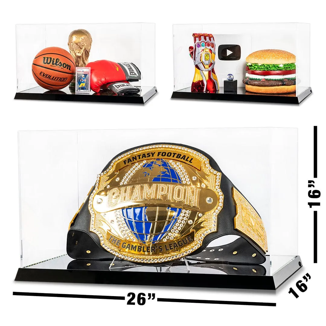 Championship Belt Acrylic Display Case