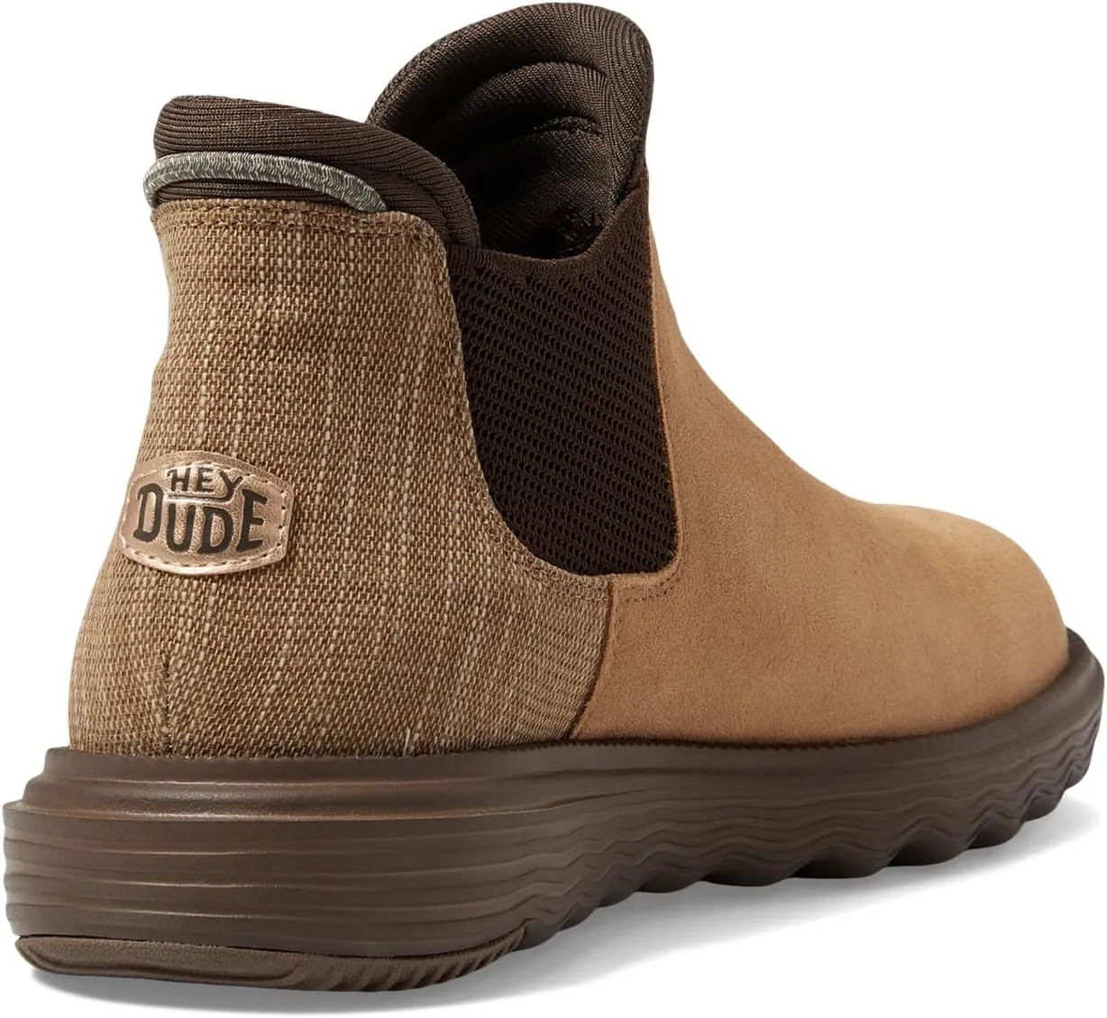 Chelsea Boots Branson Suede Boot Hey Dude, Cognac