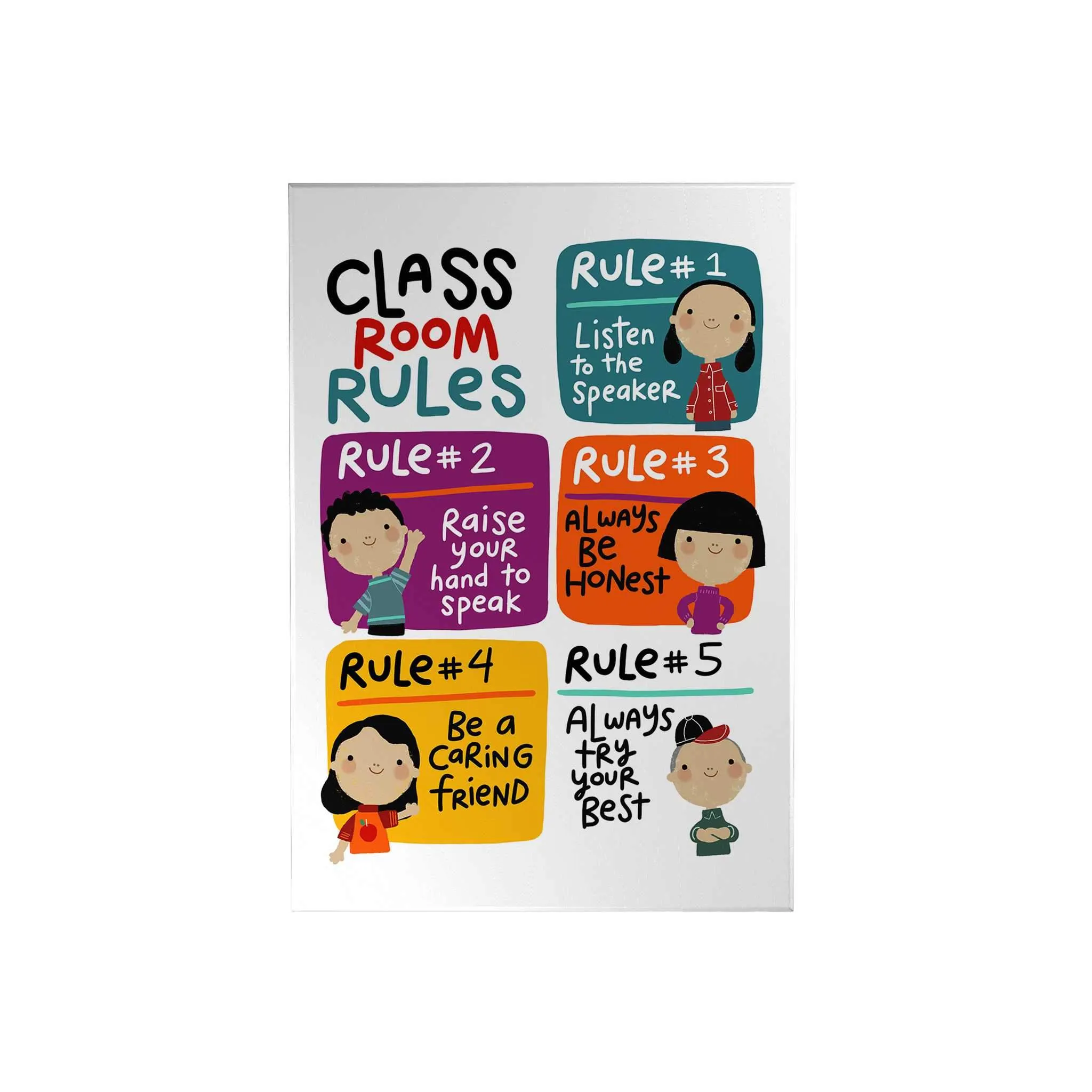 Classroom Rules Decoposter [CLEARANCE]